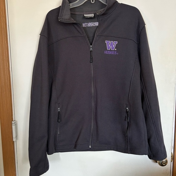 Colosseum Washington Huskies men zip Up Jacket size large - Picture 2 of 13
